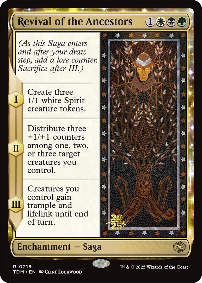Image for Revival of the Ancestors (218) (Prerelease Cards) - Magic: The Gathering