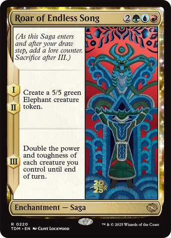 Image for Roar of Endless Song (220) (Prerelease Cards) - Magic: The Gathering