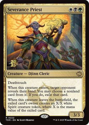 Image for Severance Priest (222) (Prerelease Cards) - Magic: The Gathering