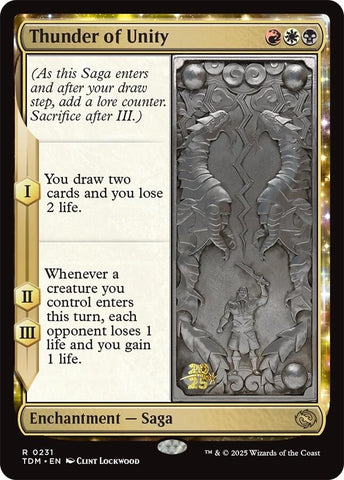 Image for Thunder of Unity (231) (Prerelease Cards) - Magic: The Gathering