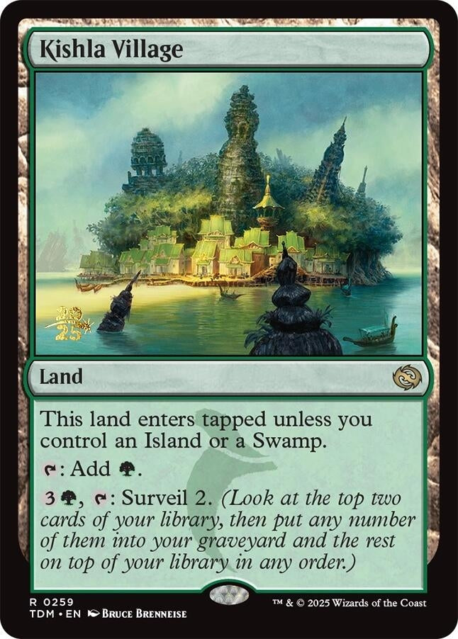 Image for Kishla Village (259) (Prerelease Cards) - Magic: The Gathering