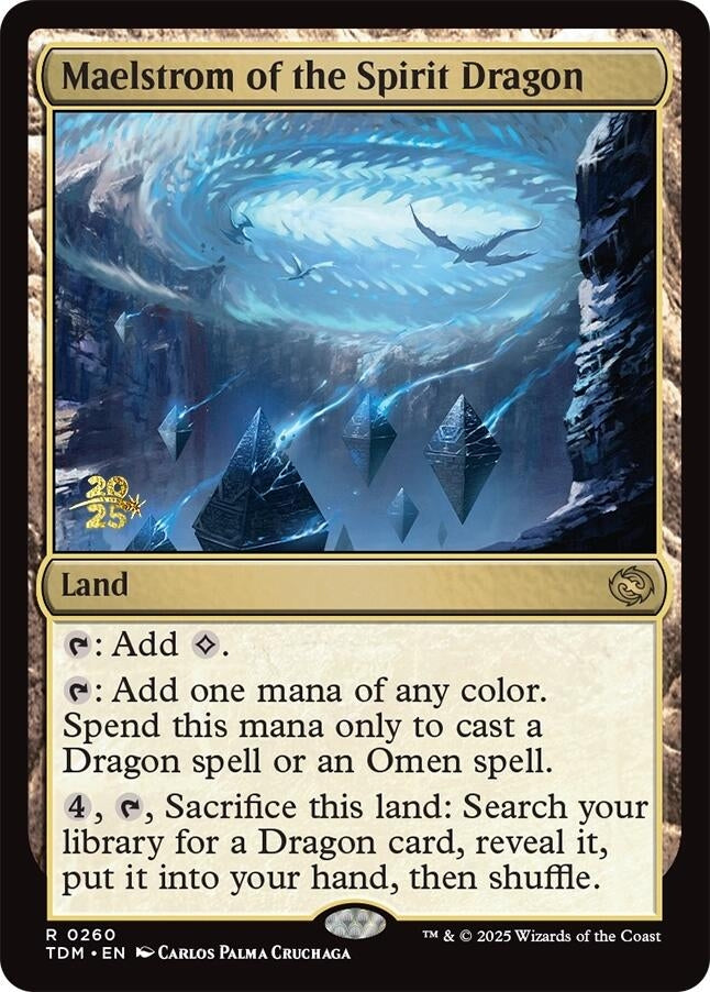 Image for Maelstrom of the Spirit Dragon (260) (Prerelease Cards) - Magic: The Gathering