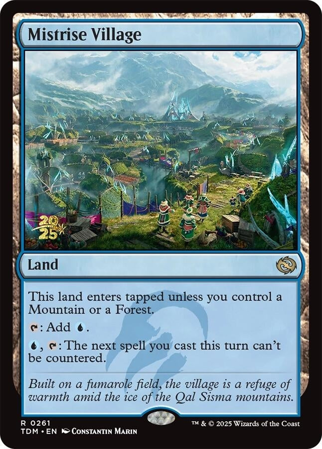 Image for Mistrise Village (261) (Prerelease Cards) - Magic: The Gathering