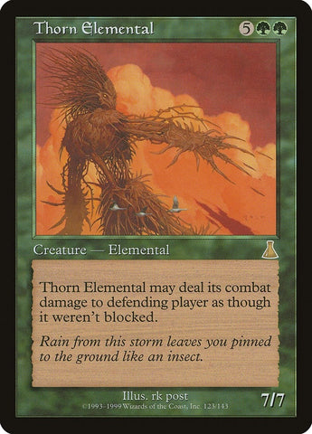 Image for Thorn Elemental (123) - Magic: The Gathering