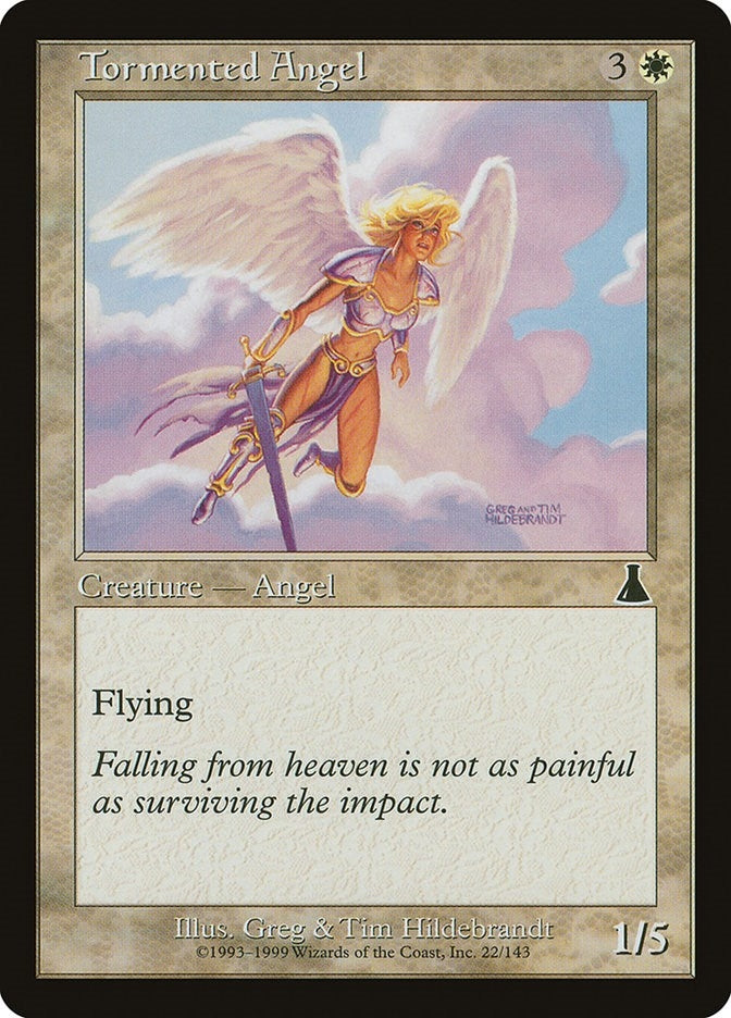 Image for Tormented Angel (22) [Urza's Destiny]