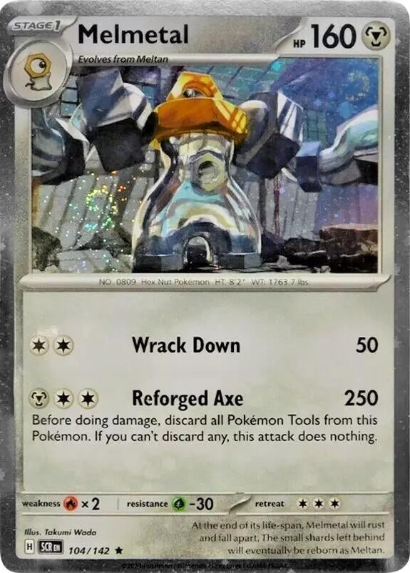 Melmetal - 104/142 (Cosmos Holo) (104/142) (Miscellaneous Cards & Products)