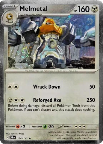 Melmetal - 104/142 (Cosmos Holo) (104/142) (Miscellaneous Cards & Products)