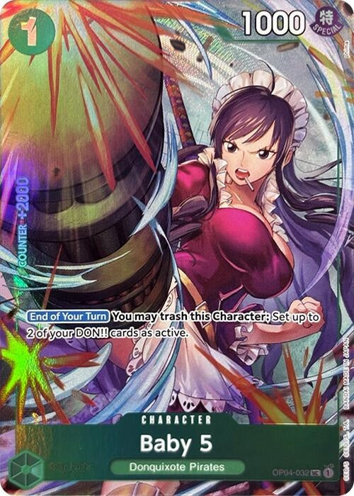 Baby 5 (Premium Card Collection -Best Selection Vol. 3-) (OP04-032) (One Piece Promotion Cards)