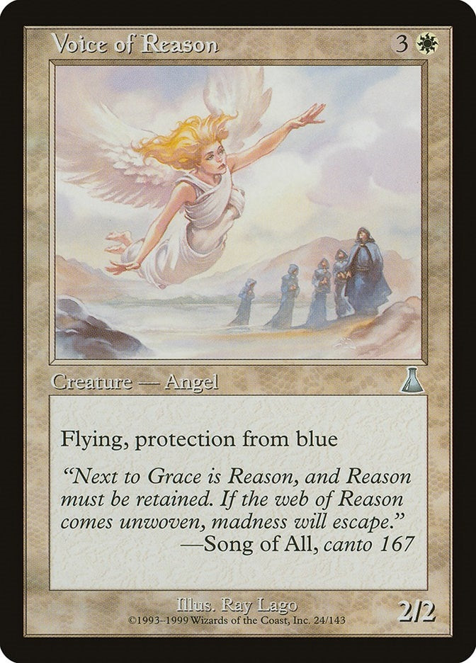 Image for Voice of Reason (24) [Urza's Destiny]