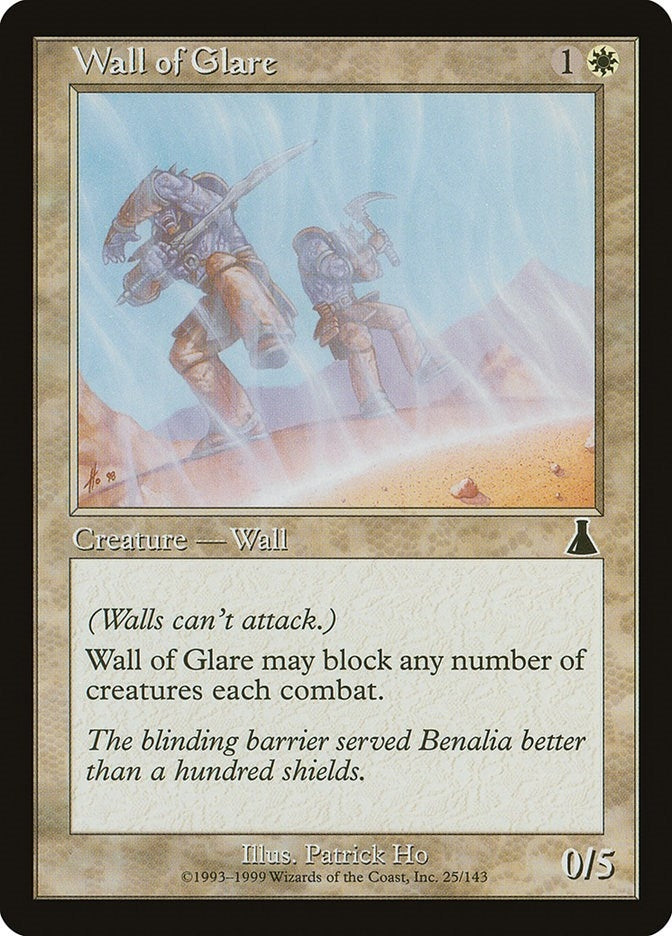 Image for Wall of Glare (25) [Urza's Destiny]