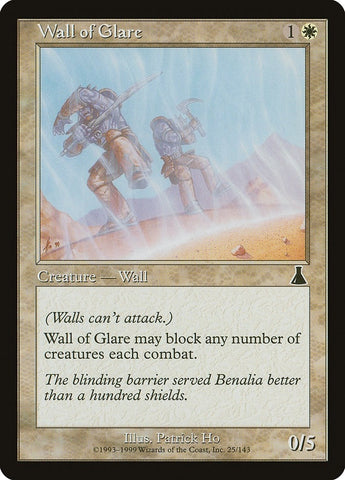 Image for Wall of Glare (25) [Urza's Destiny]