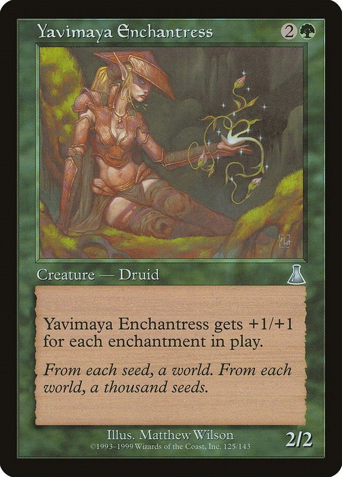 Image for Yavimaya Enchantress (125) - Magic: The Gathering