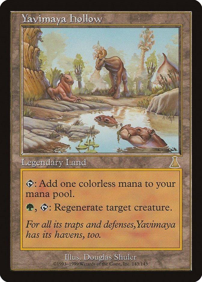 Image for Yavimaya Hollow (143) [Urza's Destiny]
