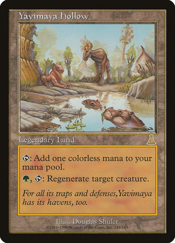 Image for Yavimaya Hollow (143) [Urza's Destiny]