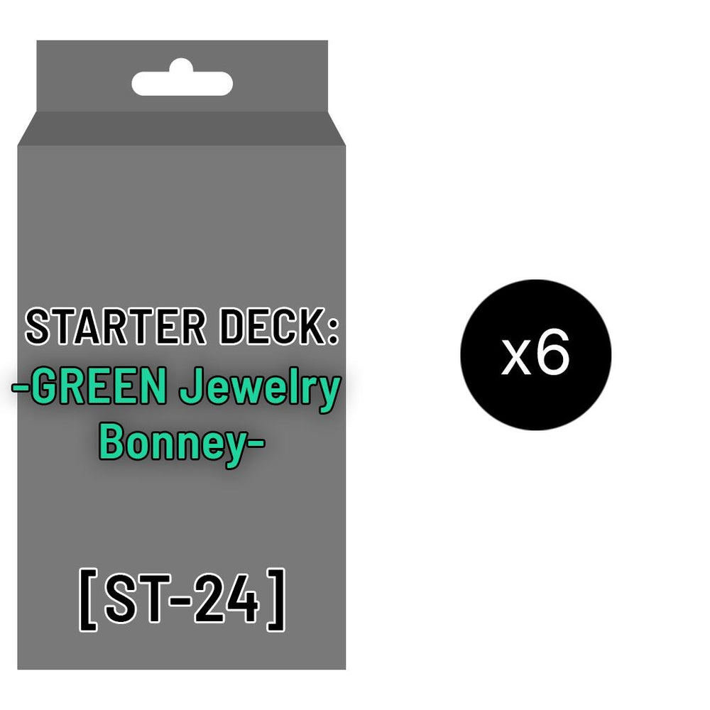 Image for Starter Deck 24: GREEN Jewelry Bonney Display - One Piece Card Game