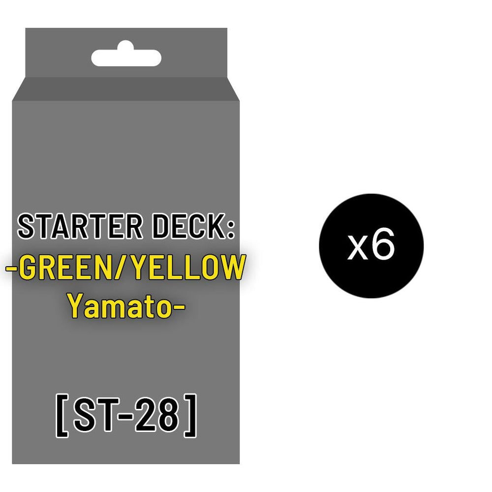 Image for Starter Deck 28: GREEN/YELLOW Yamato Display - One Piece Card Game