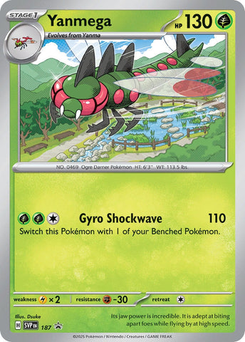 Image for Yanmega - 187 (187) (SV: Scarlet & Violet Promo Cards) - Pokemon