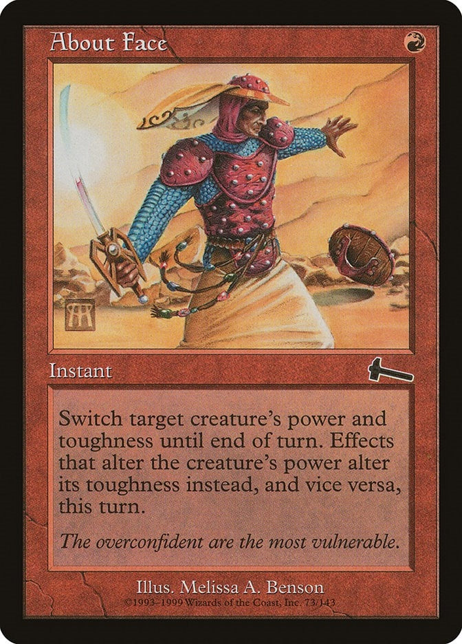 Image for About Face (73) - Magic: The Gathering