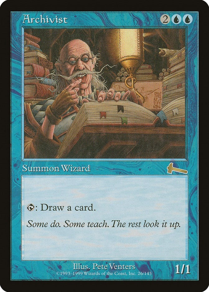 Image for Archivist (26) - Magic: The Gathering