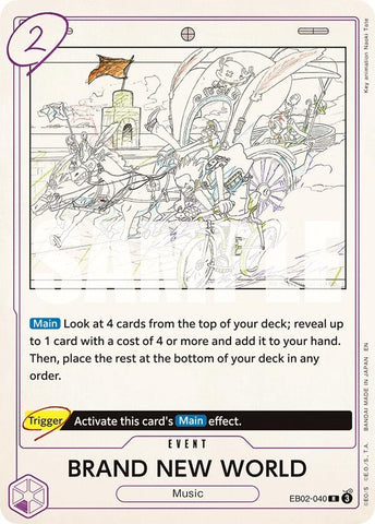 BRAND NEW WORLD (EB02-040) (EB-02)