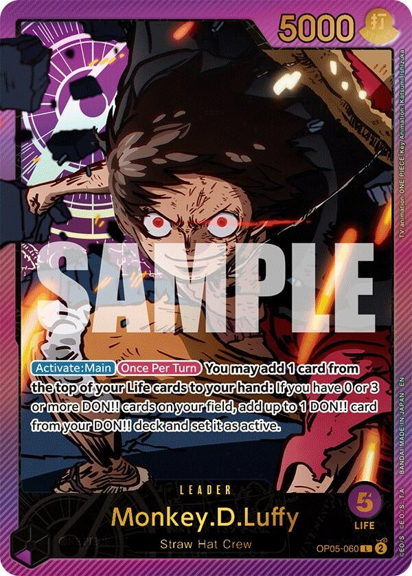 Monkey.D.Luffy (SPR) (OP05-060) (EB-02)
