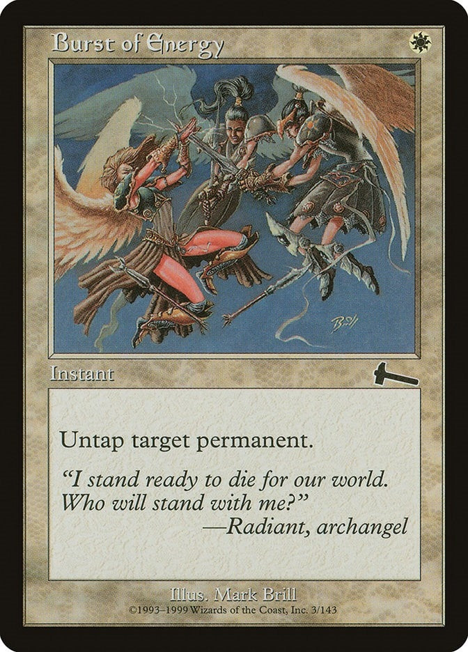 Image for Burst of Energy (3) - Magic: The Gathering