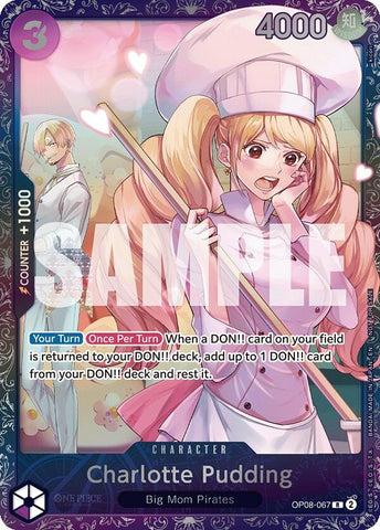 Charlotte Pudding (Treasure Cup 2025) (OP08-067) (One Piece Promotion Cards)
