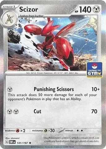 Scizor - 141/197 (Pokemon Gym Promo) (141/197) (Miscellaneous Cards & Products)