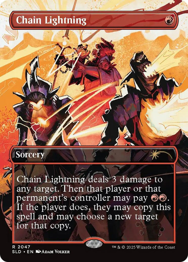 Image for Chain Lightning (2047) (2047) (Secret Lair Drop Series) - Magic: The Gathering