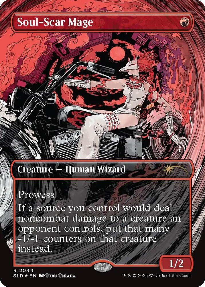 Image for Soul-Scar Mage (2044) (Raised Foil) (2044) (Secret Lair Drop Series) - Magic: The Gathering