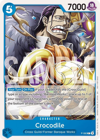 Crocodile (Store 2-on-2 Battle 2025) (P-082) (One Piece Promotion Cards)