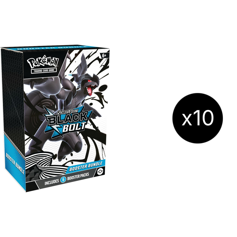 Image for Black Bolt Booster Bundle Display - Pokemon