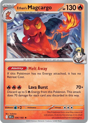Ethan's Magcargo 036/182 SV: Destined Rivals