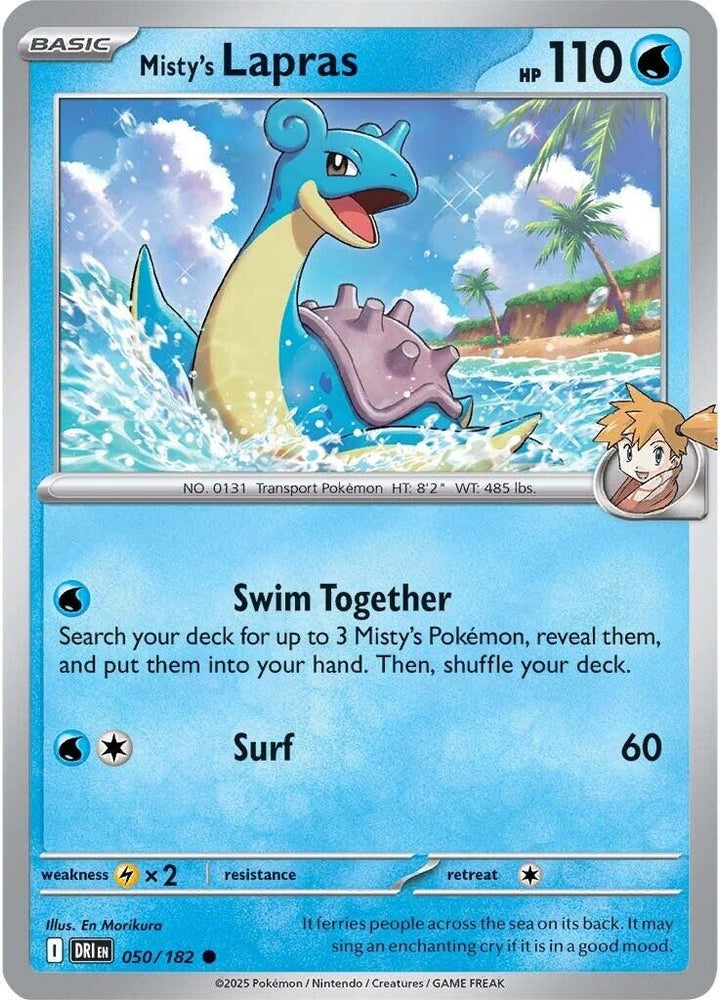 Misty's Lapras 050/182 SV: Destined Rivals
