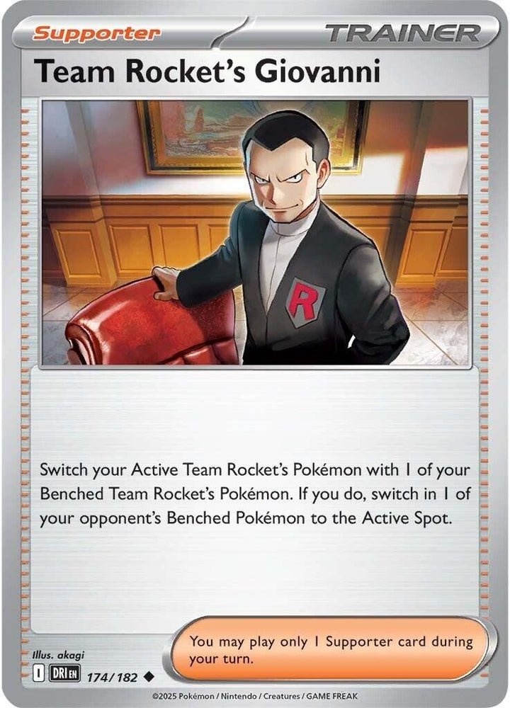 Team Rocket's Giovanni 174/182 SV: Destined Rivals