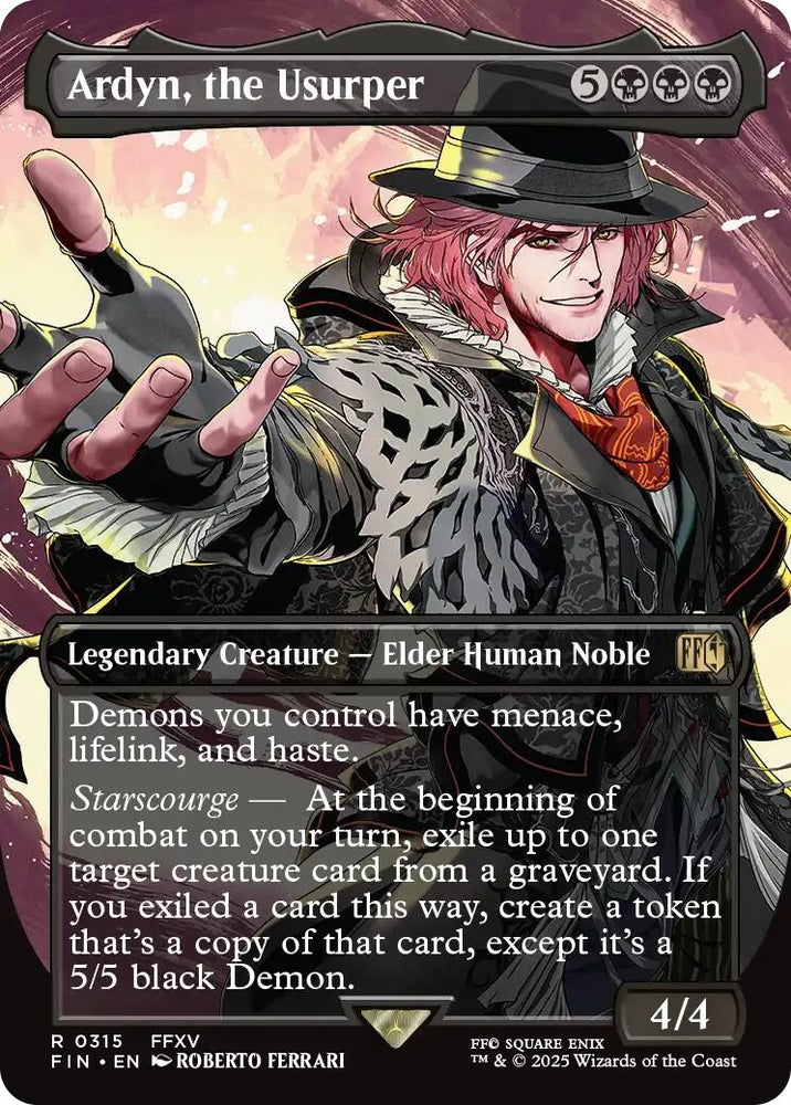 Image for Ardyn, the Usurper (Borderless) (0315) (315) (FINAL FANTASY) - Magic: The Gathering