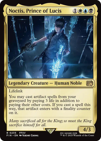 Image for Noctis, Prince of Lucis (235) (FINAL FANTASY) - Magic: The Gathering