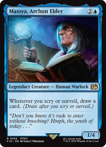 Image for Matoya, Archon Elder (62) (FINAL FANTASY) - Magic: The Gathering