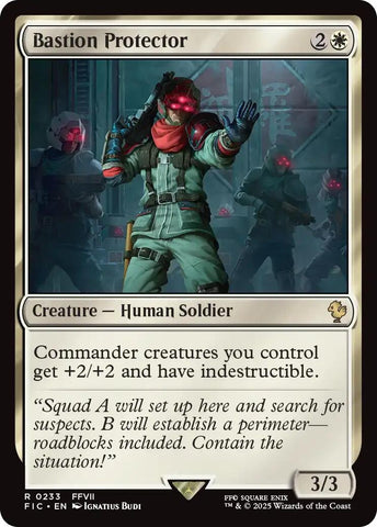 Image for Bastion Protector (233) (Commander: FINAL FANTASY) - Magic: The Gathering