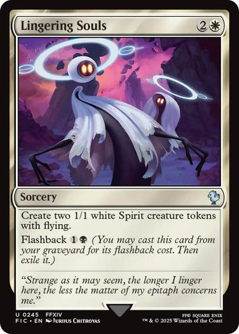 Image for Lingering Souls (245) (Commander: FINAL FANTASY) - Magic: The Gathering
