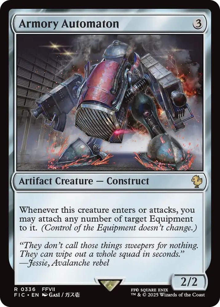 Image for Armory Automaton (336) (Commander: FINAL FANTASY) - Magic: The Gathering