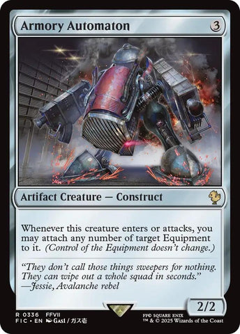 Image for Armory Automaton (336) (Commander: FINAL FANTASY) - Magic: The Gathering