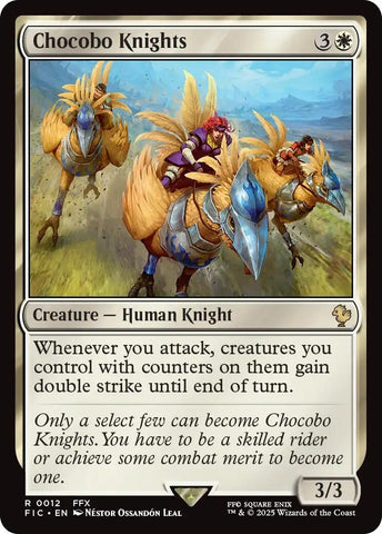 Image for Chocobo Knights (12) (Commander: FINAL FANTASY) - Magic: The Gathering