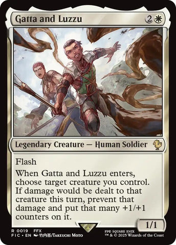 Image for Gatta and Luzzu (19) (Commander: FINAL FANTASY) - Magic: The Gathering