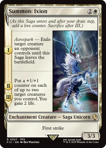 Image for Summon: Ixion (27) (Commander: FINAL FANTASY) - Magic: The Gathering