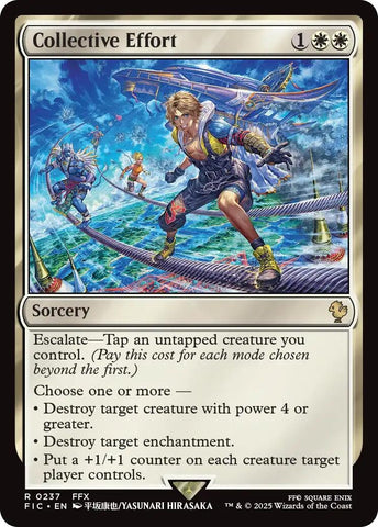 Image for Collective Effort (237) (Commander: FINAL FANTASY) - Magic: The Gathering