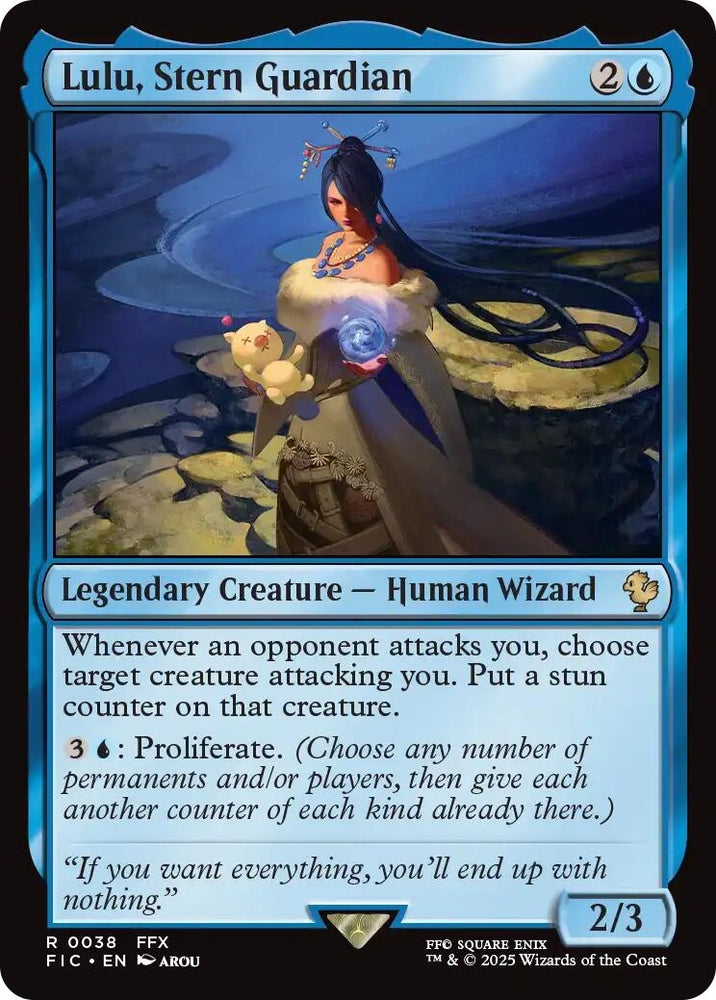 Image for Lulu, Stern Guardian (38) (Commander: FINAL FANTASY) - Magic: The Gathering