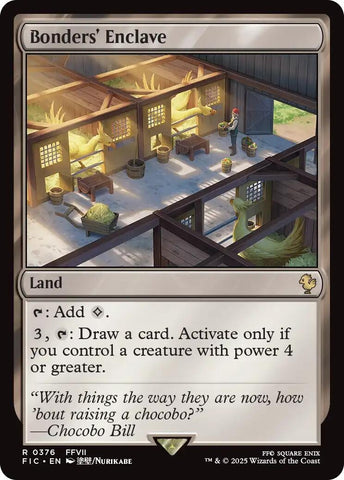 Image for Bonders' Enclave (376) (Commander: FINAL FANTASY) - Magic: The Gathering