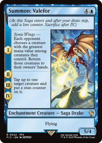 Image for Summon: Valefor (42) (Commander: FINAL FANTASY) - Magic: The Gathering