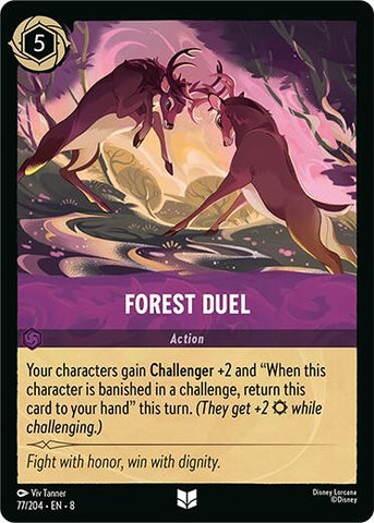 Image for Forest Duel (77/204) [Reign of Jafar] - Disney Lorcana